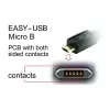 USB kabelis DeLOCK 83854 USB 2.0 3m USB A Micro-USB B melns