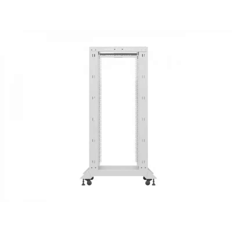 LANBERG 19 collu atvērtais statīvs 27U 600x800 mm pelēks, 27U atvērta rāmja serveru statīvs