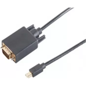 shiverpeaks BS10-54055 kabeļa saskarnes adapteris Mini Displayport uz VGA melns (BS10-54055)