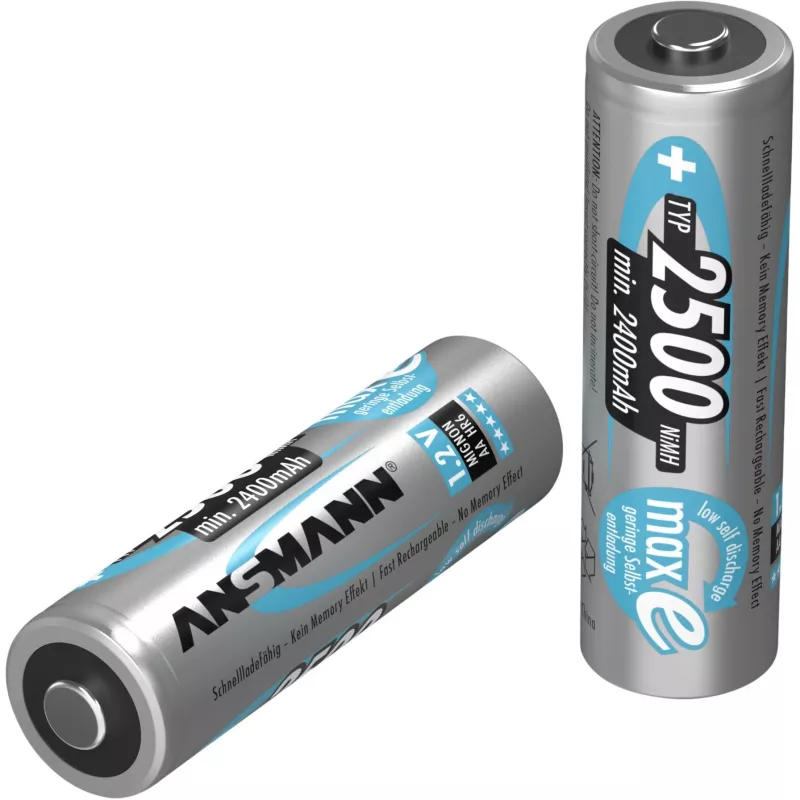AA baterija Ansmann 2500mAh maxE plus niķeļa-metālhidrīda NiMH