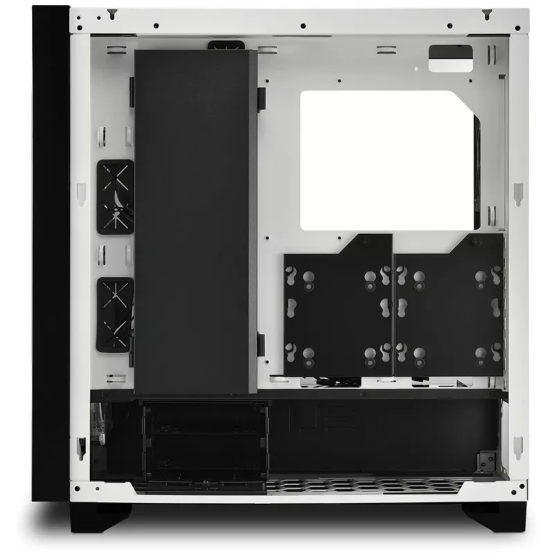 Sharkoon ELITE SHARK CA300H - Tornis - PC - Balts - ATX - EATX - micro ATX - Mini-ITX - Metāls - Rūdīts stikls - Spēlēm