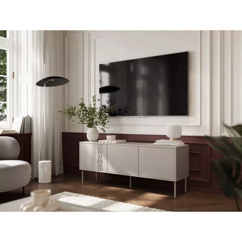 Cama 3D RTV skapis TRESSE 150x40x55 kašmira matēts