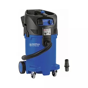Mucas putekļsūcējs Nilfisk ATTIX 50-21 PC CL R — Sausai un mitrai tīrīšanai, 47 L, 1400 W, bez maisiņa, 11 kg