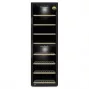 Caso | Smart Wine Cooler | WineExclusive 180 | Energoefektivitātes klase G | Vitrīna | Brīvi stāvošs | Pudeļu tilpums 180 pudeles | Dzesēšanas veids Kompresora tehnoloģija | Melns