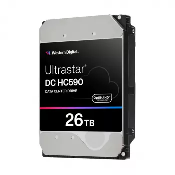 Western Digital DC HC590 iekšējais cietais disks 26 TB 7200 RPM 3.5 SAS