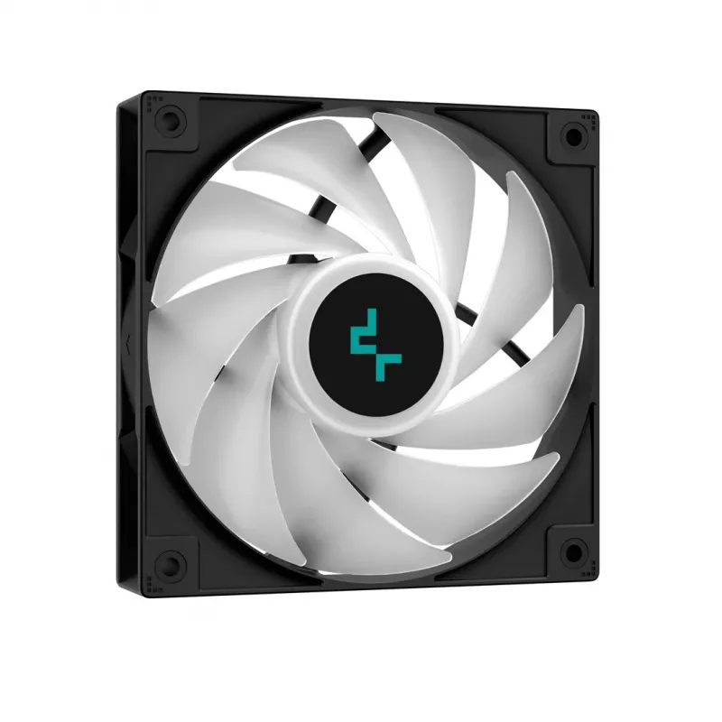 DeepCool AG400 Digital BK ARGB procesora gaisa dzesētājs 12 cm Melns 1 gab.