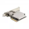 Iekšējā tīkla karte DeLOCK 90758 10000 Mbit/s PCI Express Vadu