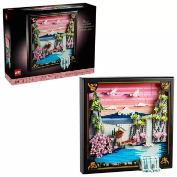 LEGO ART 31218 Japāņu ķiršu ziedu ainava
