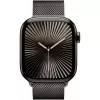 APPLE Watch Series 10 GPS + Cellular 42mm Slate titāna korpuss ar Slate Milanese Loop