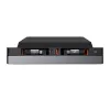 Hub Baseus T-Space ar USB-C uz Lightning kabeļiem Tesla automašīnām (melns)