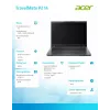 Acer TravelMate P2 TMP214-75-G3-TCO 14 collu WUXGA IPS klēpjdators, Intel Core Ultra 5 125H, 16 GB RAM, 512 GB SSD, pirkstu nospiedumu lasītājs, SmartCard, Windows 11 Pro, 3 gadi serviss uz vietas NBD