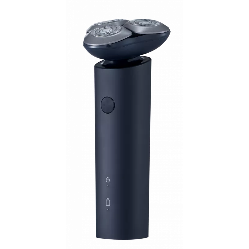 Rotācijas skūšanās iekārta Xiaomi S101 zila, darbināma ar baterijām, 60 min
