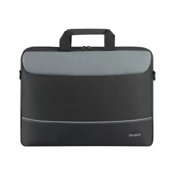 Targus TBT238EU klēpjdatora soma 39,6 cm (15,6 collas) Melna, Pelēka