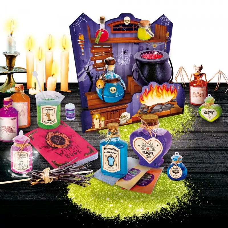 Izglītojošs zinātnes komplekts Liscianigiochi Crazy Science Witches House (modelis 304-PL100255)