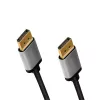 DisplayPort kabelis LogiLink CDA0101 2 m melns pelēks