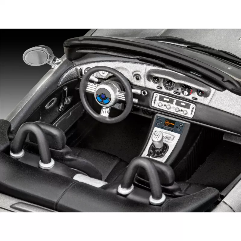 Saliekamais modelis REVELL BMW Z8 1:24 liešanas komplekts, salikts modelis izstādīšanai