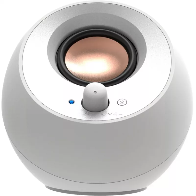 Creative Labs Pebble V3 Balts Vadu un Bezvadu 10 W