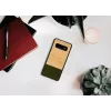Mobilā tālruņa maciņš man and wood Samsung Galaxy S10 Plus — bambusa mežs melns