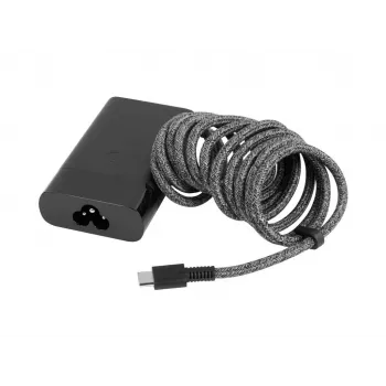 HP 65W USB-C portatīvā datora maiņstrāvas adapteris 19C66AV — 65 W USB-C barošanas bloks HP portatīvajiem datoriem