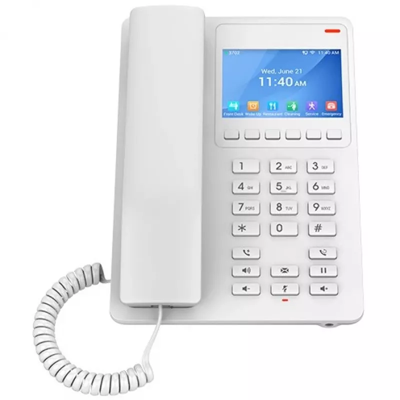 IP tālrunis Grandstream Networks GHP630 balts 2 līnijas LCD Wi-Fi
