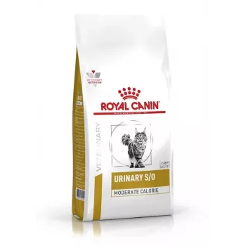 Sausā kaķu barība Royal Canin Urinary S/O Moderate Calorie 9 kg — pieauguši kaķi, mājputnu gaļa, 34% olbaltumvielu, 11% tauku