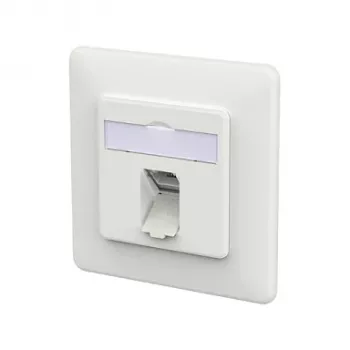 METZ CONNECT Connection Socket E-DAT C6A LSA++ 1 Port UP verkehrswei