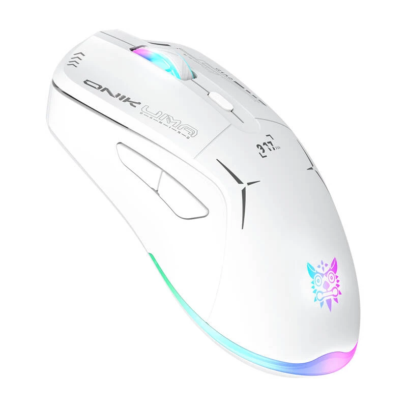 Spēļu pele Onikuma CW917 2.4G vadu balta