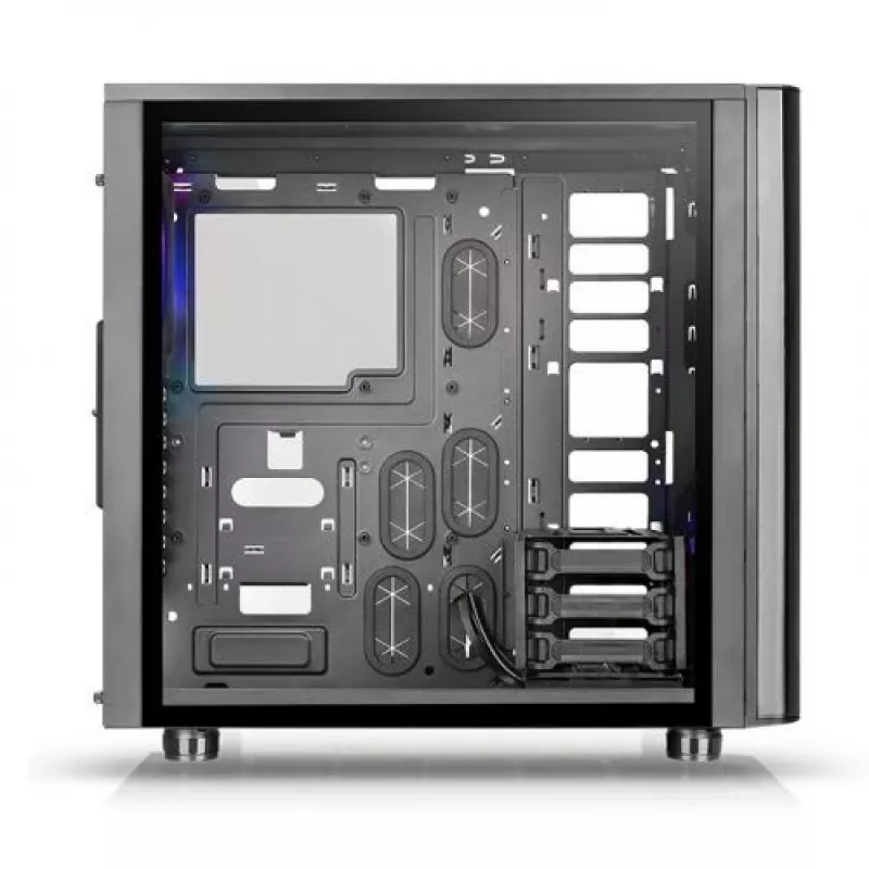 Thermaltake View 31 TG - ARGB Edition - MIDI tornis - ATX - bez barošanas bloka (PS/2) - Melns - USB/Audio