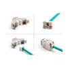 DeLOCK keystone modulis 88121 Plakans violets RJ-45 10 gab.