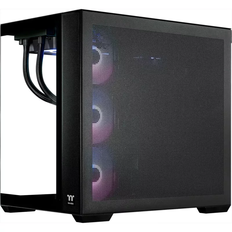 Computer Thermaltake FTW RTX 5080 Melns Intel Core i7 16GB 1TB SSD NVIDIA RTX 5080 Windows 11 Home 64-Bit