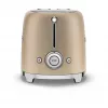 Toasteris Smeg 50's Style TSF01CHMEU 2 šķēles Zelts 950W