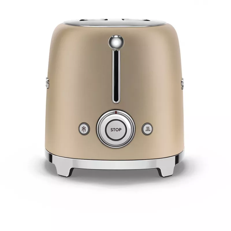 Toasteris Smeg 50's Style TSF01CHMEU 2 šķēles Zelts 950W