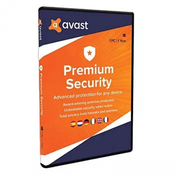 Avast Premium Security atslēga – 1 ierīce, 1 gads, Windows (Global)