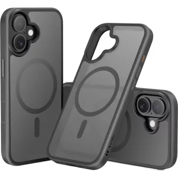 nevox StyleShell Invisio - iPhone 17 6.3 saderīgs ar MagSafe melns (2542)