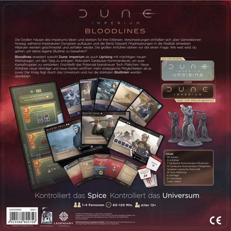 Dune: Imperium - Bloodlines, galda spēles paplašinājums