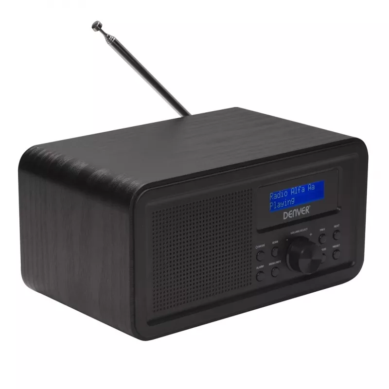 Personīgais radio Denver DAB-30Melns
