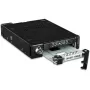 Diskdziņa nodalījuma adaptera rāmis icy dock MB092VK-B diviem 6,3 cm U.2 / U.3 NVMe SSD uz 3,5 collu nodalījumu (melns)