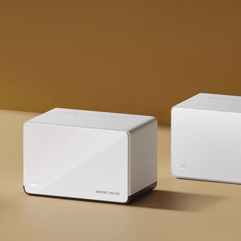 Maršrutētājs MERCUSYS Halo H85X Dual-band Wi‑Fi 6 (802.11ax), 2.4/5 GHz, līdz 2402 Mbps, 3 LAN pieslēgvietas, balts (3 iepakojumā)