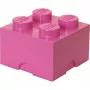 Storage Brick 4 LEGO 40031739 rozā – plastmasas kraujams uzglabāšanas klucis mazām lietām