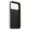 Mobilā tālruņa maciņš Nomad Traditional Leather Case priekš iPhone 17 Pro Max, āda/alumīnijs/mikrošķiedra, der 6.9 collu (Brūns)