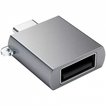 Satechi USB-C adapteris uz USB 3.0 Space Gray – cēls dizains un augsta kvalitāte – kompakts dizains – – – (179979)