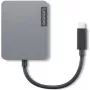 USB-C ceļojumu centrmezgls Lenovo SC11A30368 ar 4 pieslēgvietām, tostarp HDMI un Ethernet