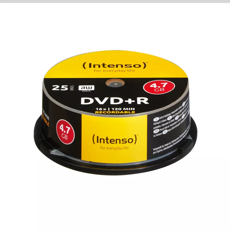 DVD+R Intenso 4.7GB 16x 25 gab.