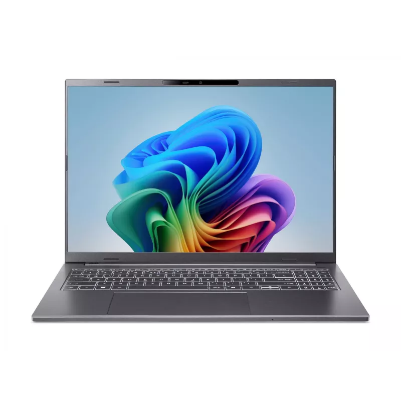 Portatīvais dators Acer Aspire 16 AI A16-11M-X8TY 16,0 collu WUXGA Snapdragon X1-26 32GB RAM 1TB SSD Windows 11 ARM