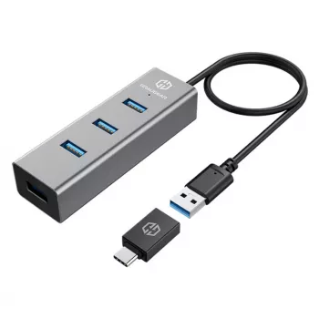 USB centrmezgls GRAUGEAR G-HUB4-AC