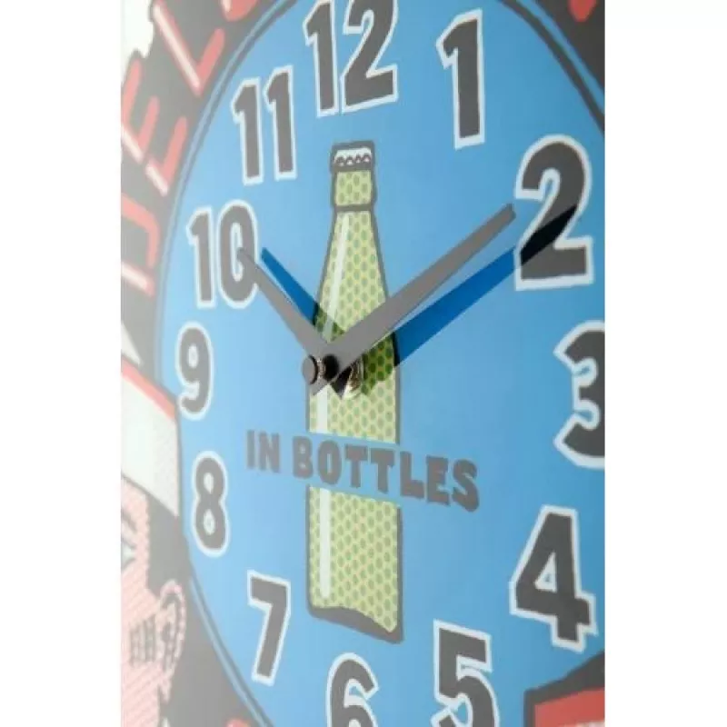 NeXtime klok 8167 Delux Diner, 43x43cm, sienas, daudzkrāsains