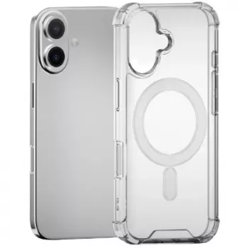 Vāciņš 4smarts iPhone 16 15,5 cm (6,1 collas) Caurspīdīgs