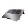 Klēpjdatora dzesētājs Tellur TLL491321 17,3 collu klēpjdatoriem, 3 ventilatori, RGB LED apgaismojums