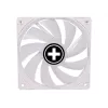 120 mm korpusa ventilators XILENCE Performance A+ XF064 ar šķidruma dinamisko gultni, 500–1500 RPM, balts