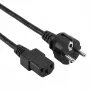 Strāvas kabelis EFB Elektronik EK504.3V2 Melns 3 m
